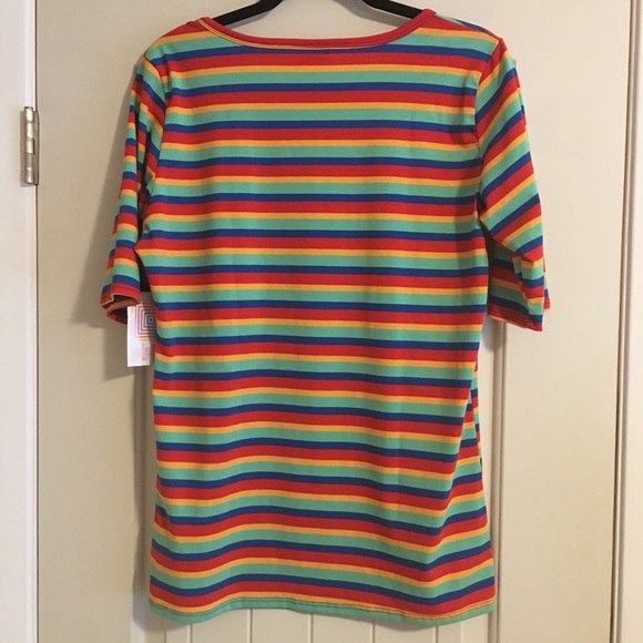 Lularoe Gigi bodycon fitted top - XL - Picture 2 of 5